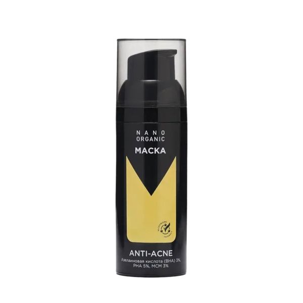 Маска Anti-Acne (для проблемной кожи), 50 мл (Nano organic)