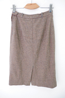 Юбка стильная в клетку 42 размер