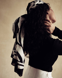 Платок из шелкового батиста