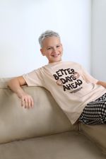 Пижама для мальчика Отдых-2 Виотекс БЕЖЕВЫЙ