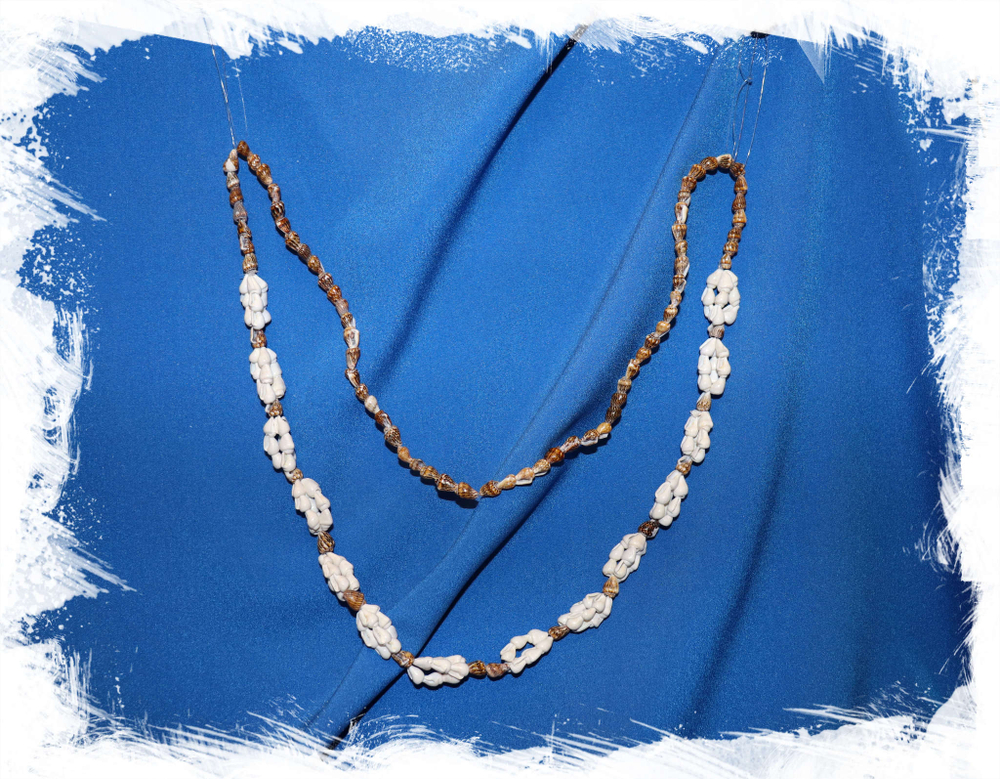 Бижутерия из ракушек Бусы