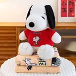 Мягкая игрушка с пледом