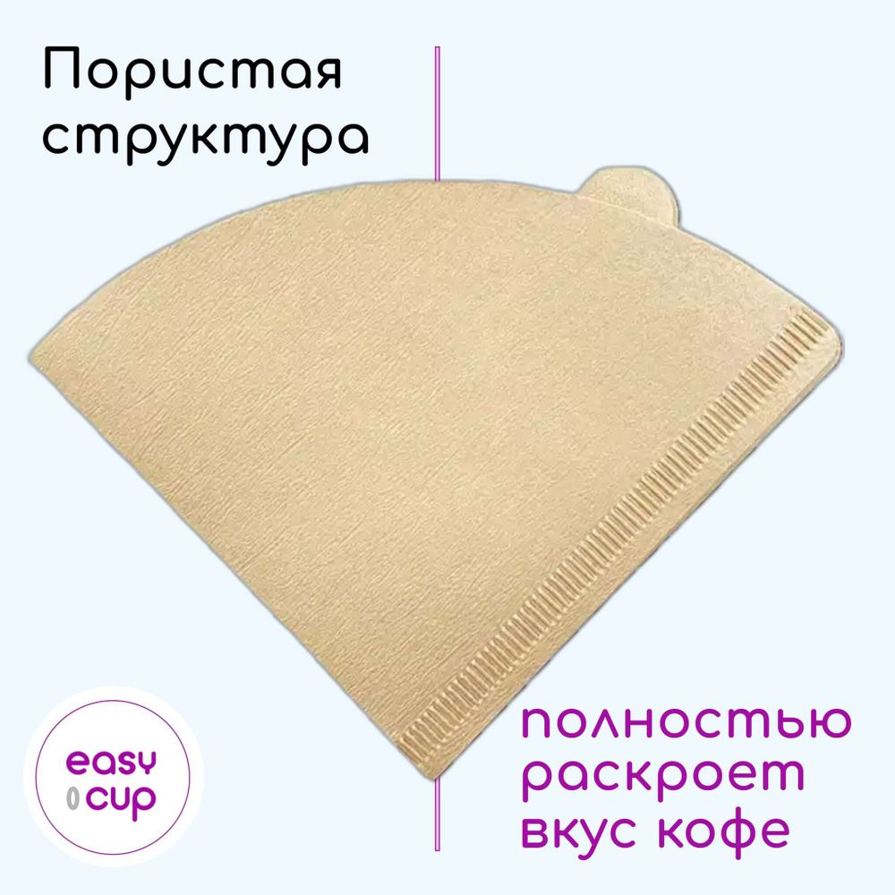 Отличная пористая структура полностью раскроет вкус кофе Отличная пористая структура полностью раскроет вкус кофе