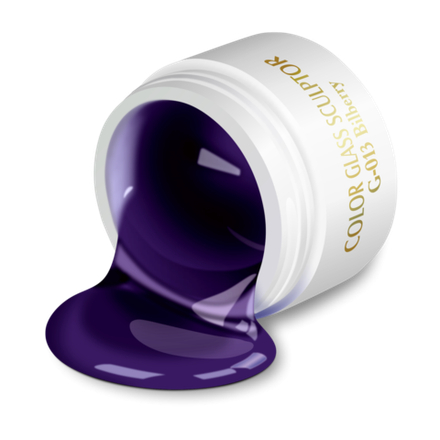 Nail Club Гель витражный G-013 Bilberry 15 мл