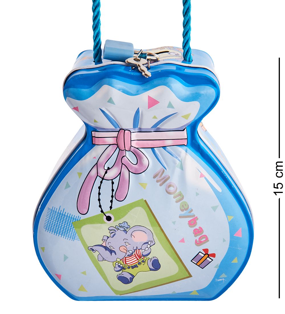 BX- 76/5 Металлическая копилка «Мешочек»