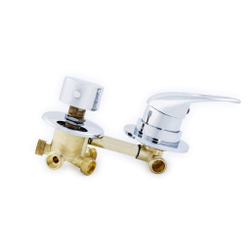 Смеситель для душевой кабины DC 6312  трубка 100мм. гайка,  5 режимов