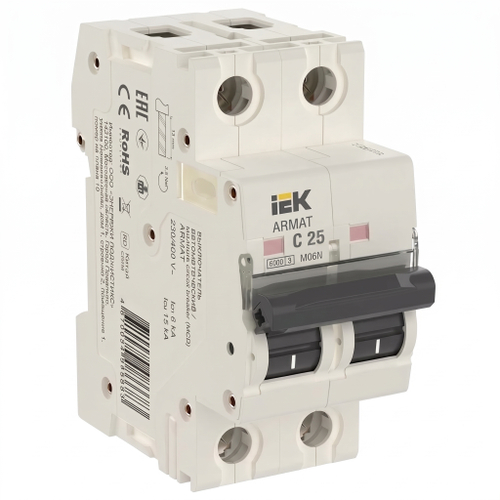 Авт. выкл. 2Р 25А 6кА С M06N ARMAT IEK