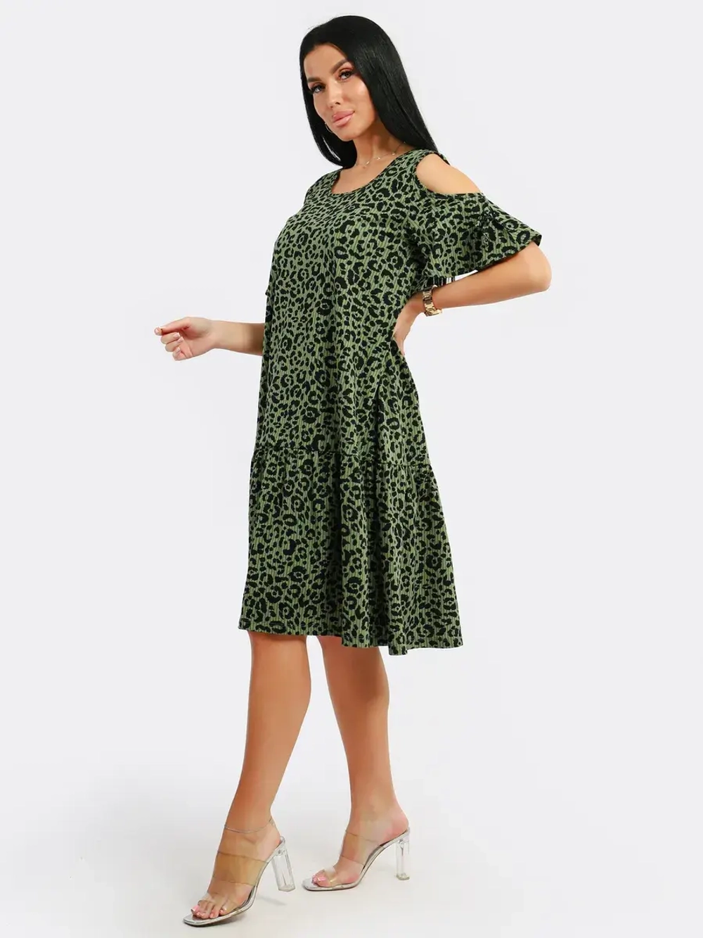 Платье свободное большие размеры