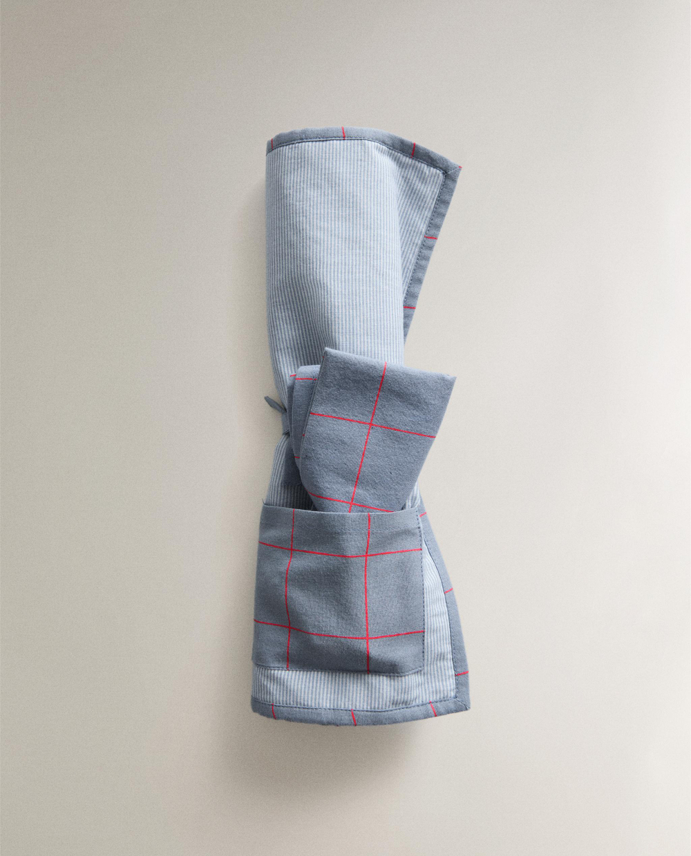 Zara Home тарелка из нержавеющей стали, цвет синий, 40 см