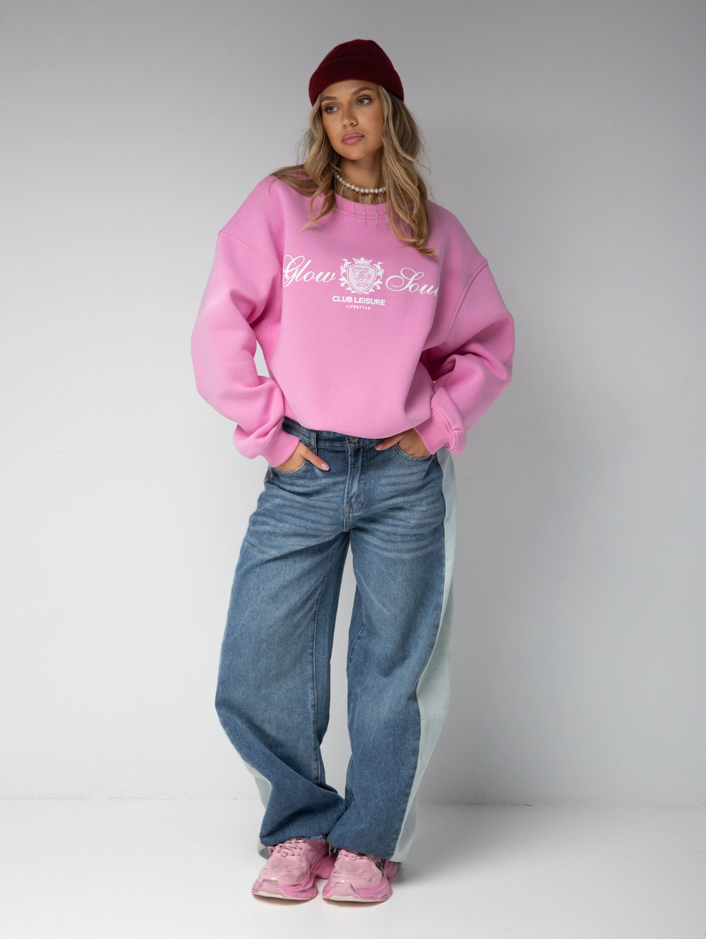 Свитшот оверсайз с принтом old money