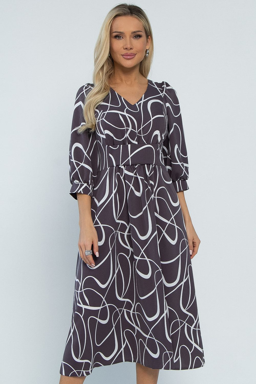 Платье Мадлен (графит) П13524-18М LT Collection