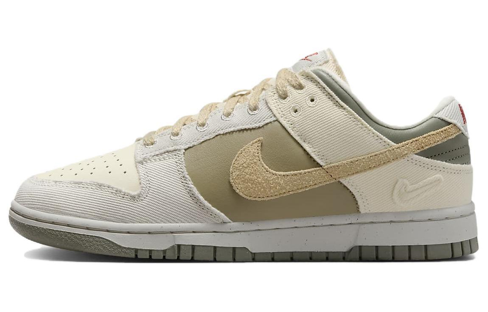Кроссовки Nike Dunk Low "Light Bone And Dark Stucco" (Женская размерная сетка)