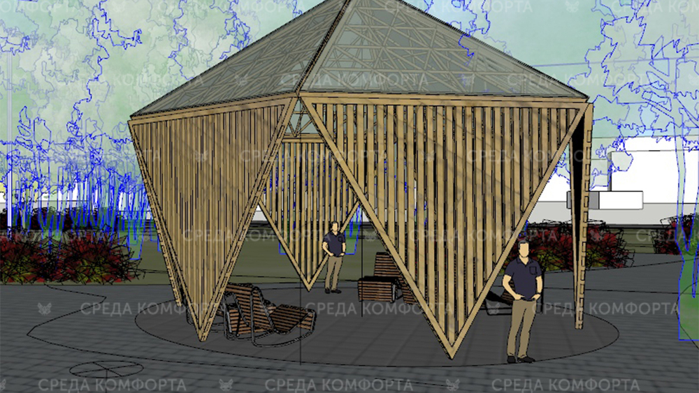 Беседка BSDK0001