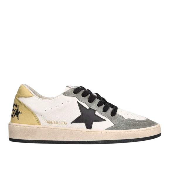 Golden Goose Ball Star / Черная звезда / желтая пятка муж