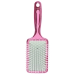 Расческа массажная зеркальная «Animals», милые корги, микс 4 цвета, 7*22 см (блистер Ultramarine)