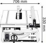 Станок циркулярный BOSCH GTS 10 J 0601B30500