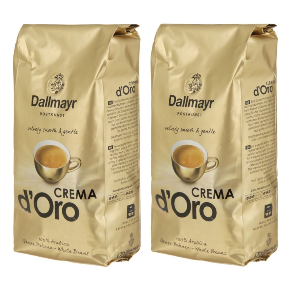 Кофе в зернах Dallmayr Crema d’Oro 500 г, 2 шт