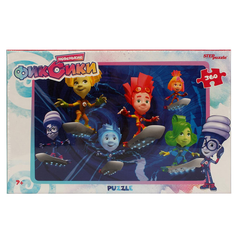 Пазл 360эл. "Фиксики" (Аэроплан) (Степ пазл)
