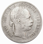 1 флорин 1890 год, Австрия. VF+