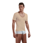 Мужская футболка с V-образным вырезом Doreanse City (Размер: XXL) (Цвет: фиолетовый)