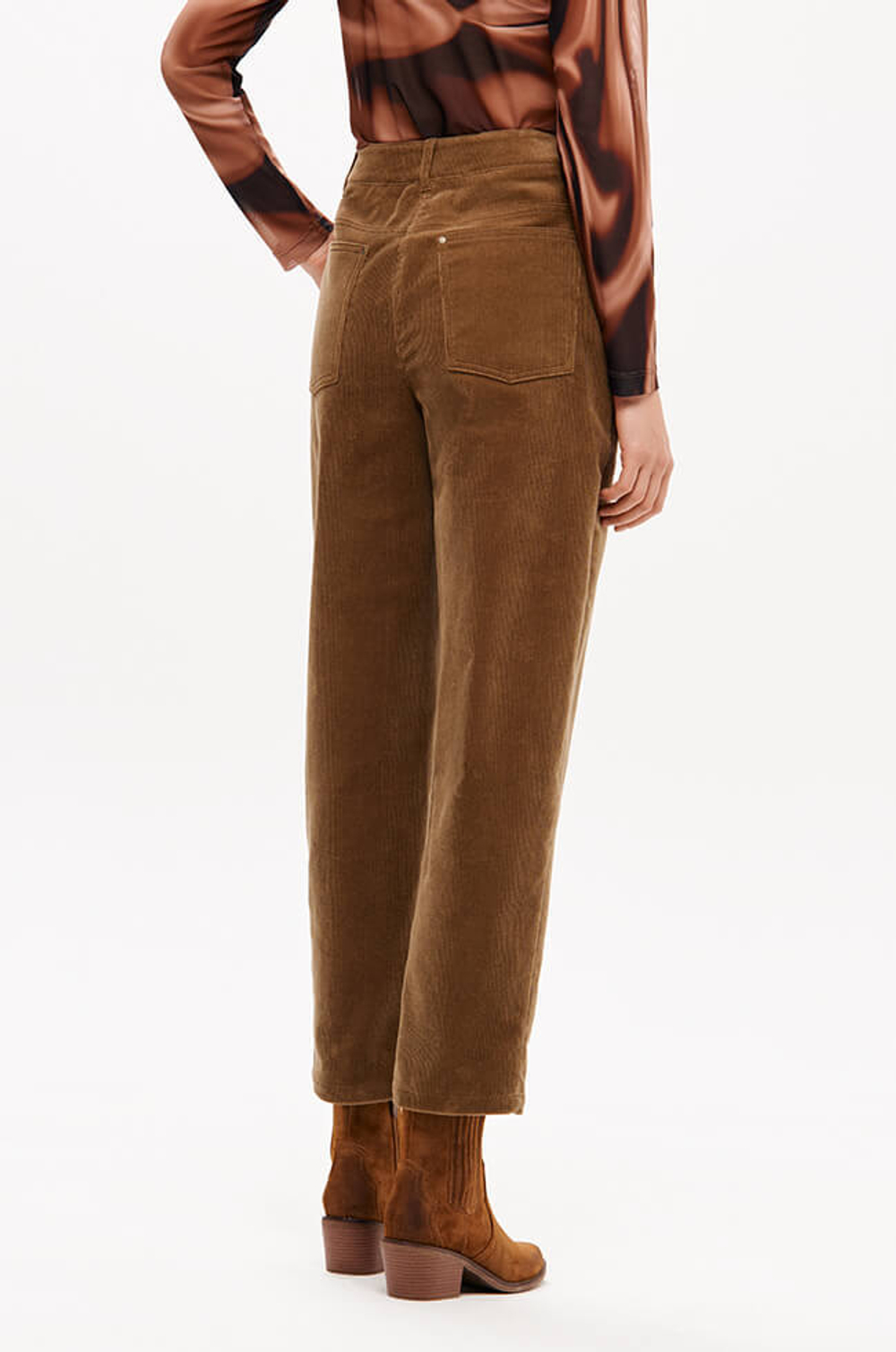 31202 Брюки женские (табачный)