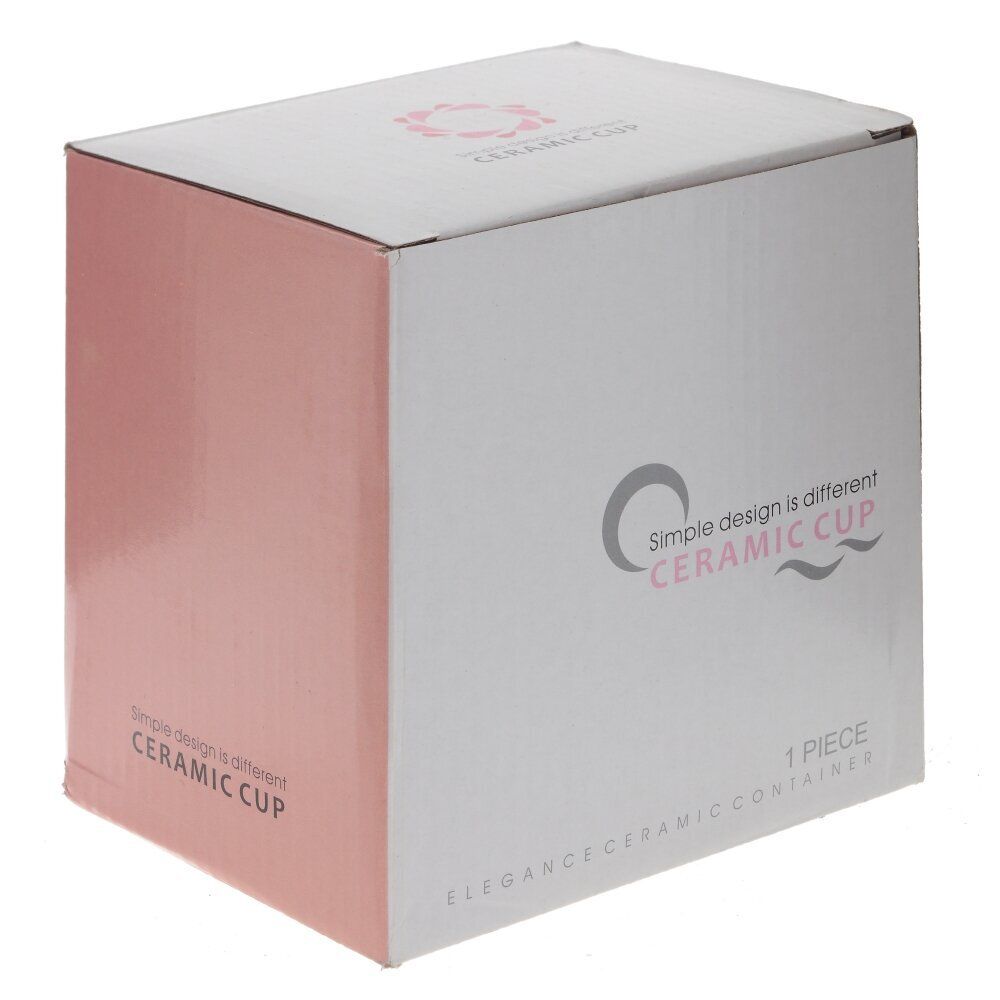 GAEM Кружка с крышкой, 500 мл, L14 W9 H13 см, 4в.