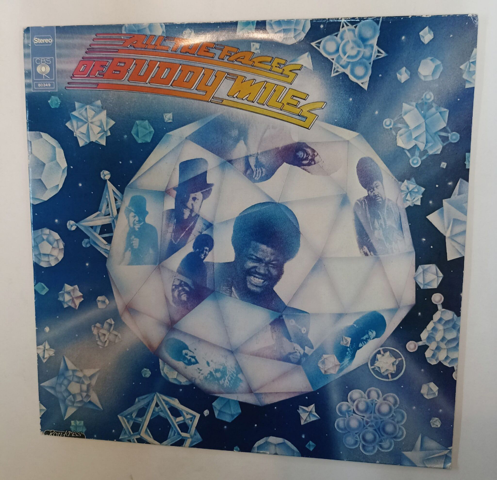 Винтажная виниловая пластинка LP Buddy Miles All The Faces Of Buddy Miles (Holland 1974)