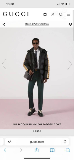 Пуховик Gucci