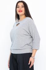 Блуза Ума (серая) Б14631-50М LT Collection
