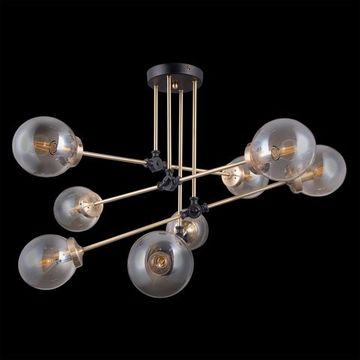 Люстра потолочная CL105185 венге/бронза Планета Citilux