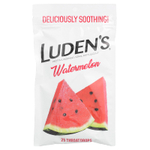 Luden's, пектиновая пастилка/смягчающее средство для полости рта, арбуз, 25 капель для горла