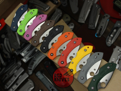 Нож Spyderco Dragonfly 2 C28PGRE2 - зеленая рукоять