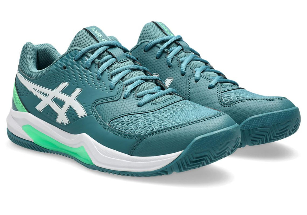 Мужские кроссовки для Падел Asics Gel-Dedicate 8 Padel - misty pine/white