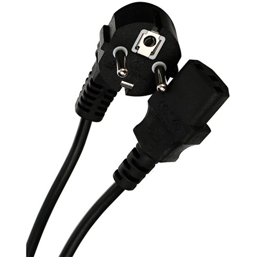Кабель компьютер-розетка 220V (EURO) &quot;VDE&quot;; 3G*0,5mm2 VCOM {CE021-CU} 5м