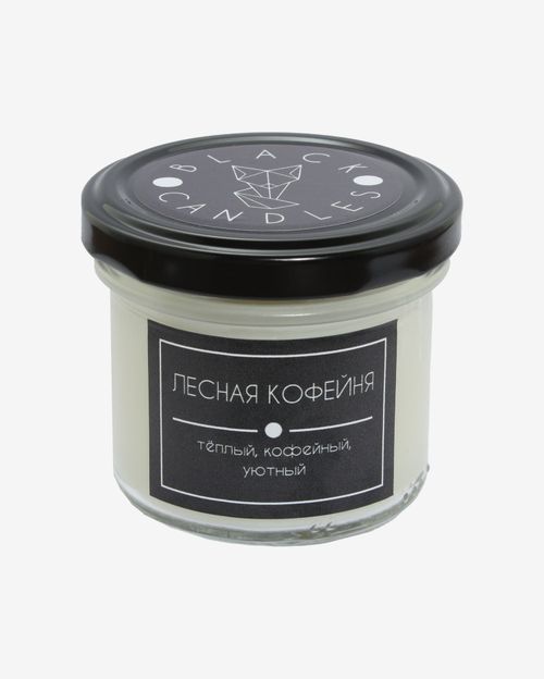 Свеча Black Fox Candles Лесная кофейня 100 мл.