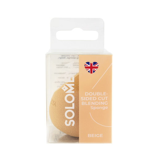 Solomeya Double-Sided Cut blending sponge спонж для макияжа с двойным срезом