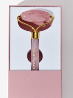 Роллер из розового кварца