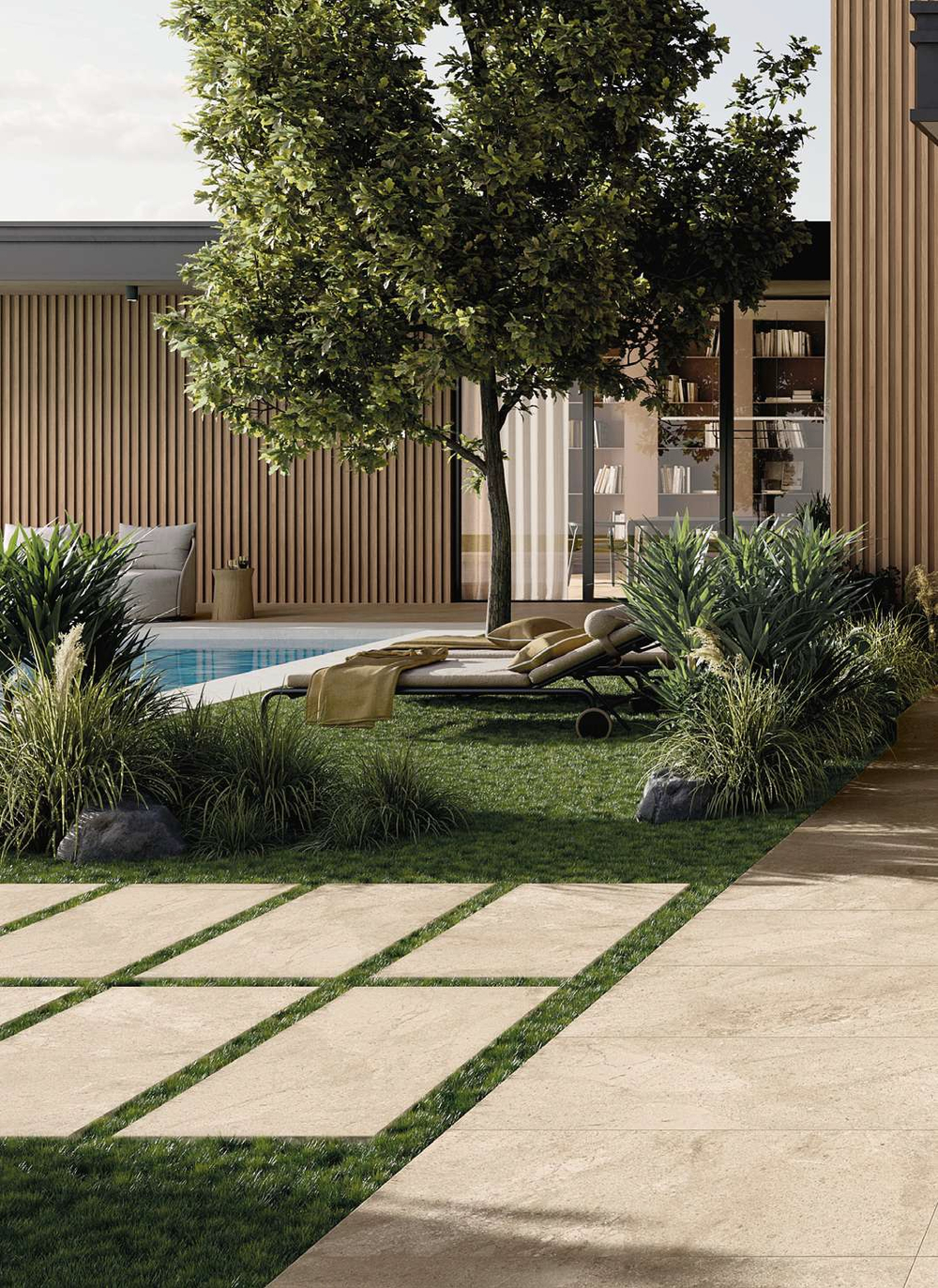 Velaris Decoro Colonna 3D Beige 60x120