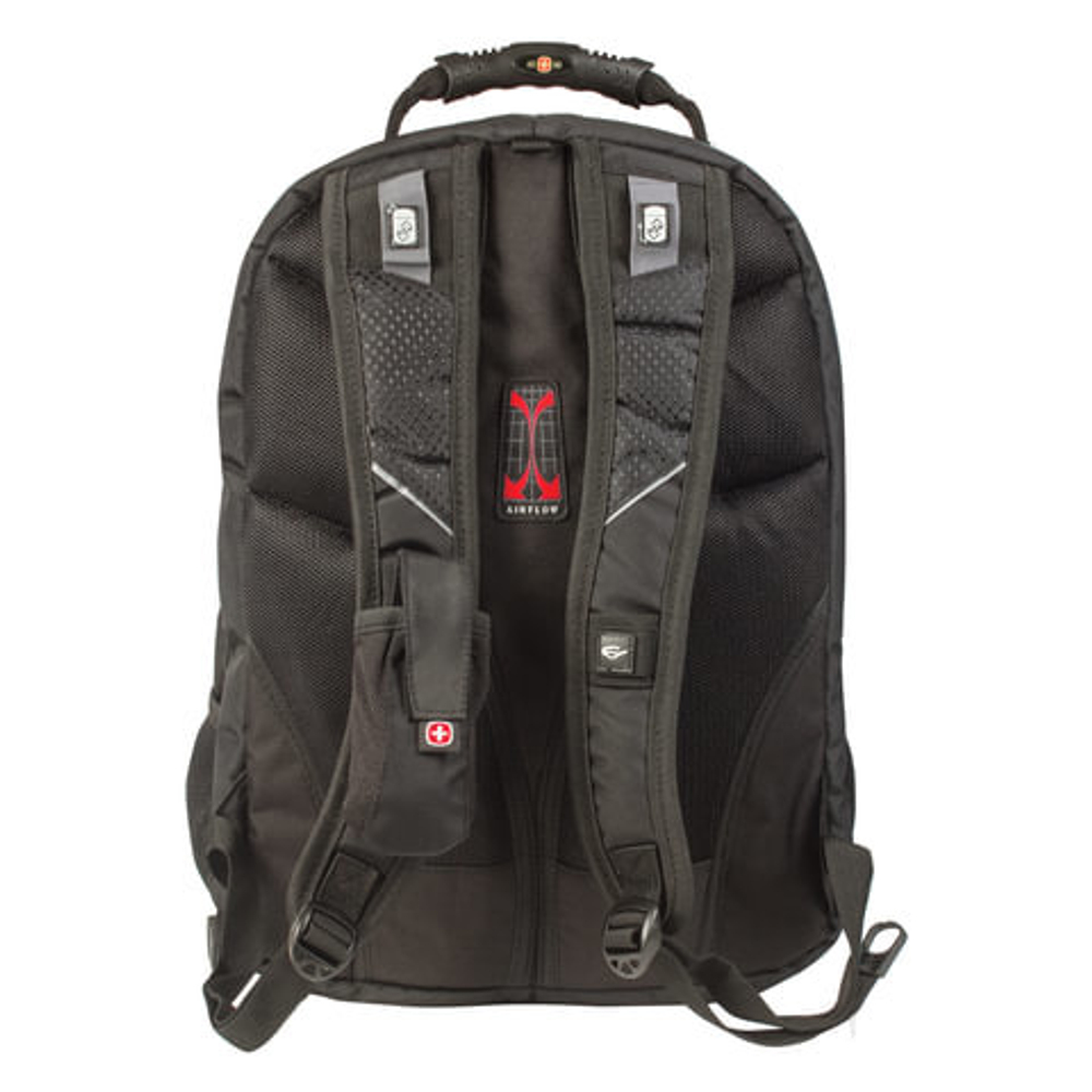 Рюкзак WENGER, универсальный, черно-серый, функция ScanSmart, 40 л, 33х26х47 см, 1155215