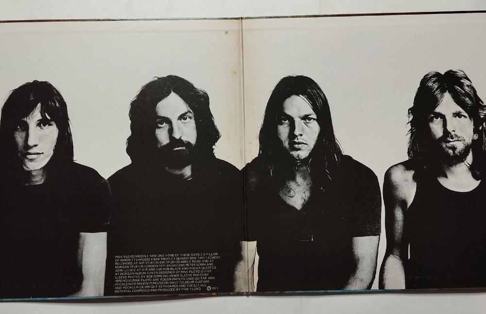 Винтажная виниловая пластинка LP Pink Floyd Meddle (Japan 1971) (No Obi) (Odeon) A Pillow Of Winds