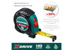 Рулетка строительная 5м х 25 мм KRAFTOOL X-Drive с ударостойким обрезиненным корпусом