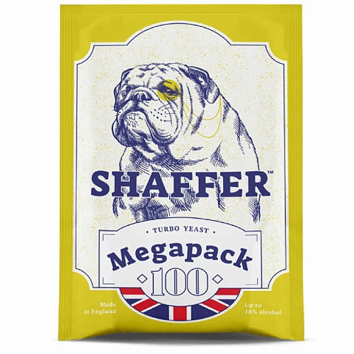Дрожжи Shaffer Megapack 100L 360g