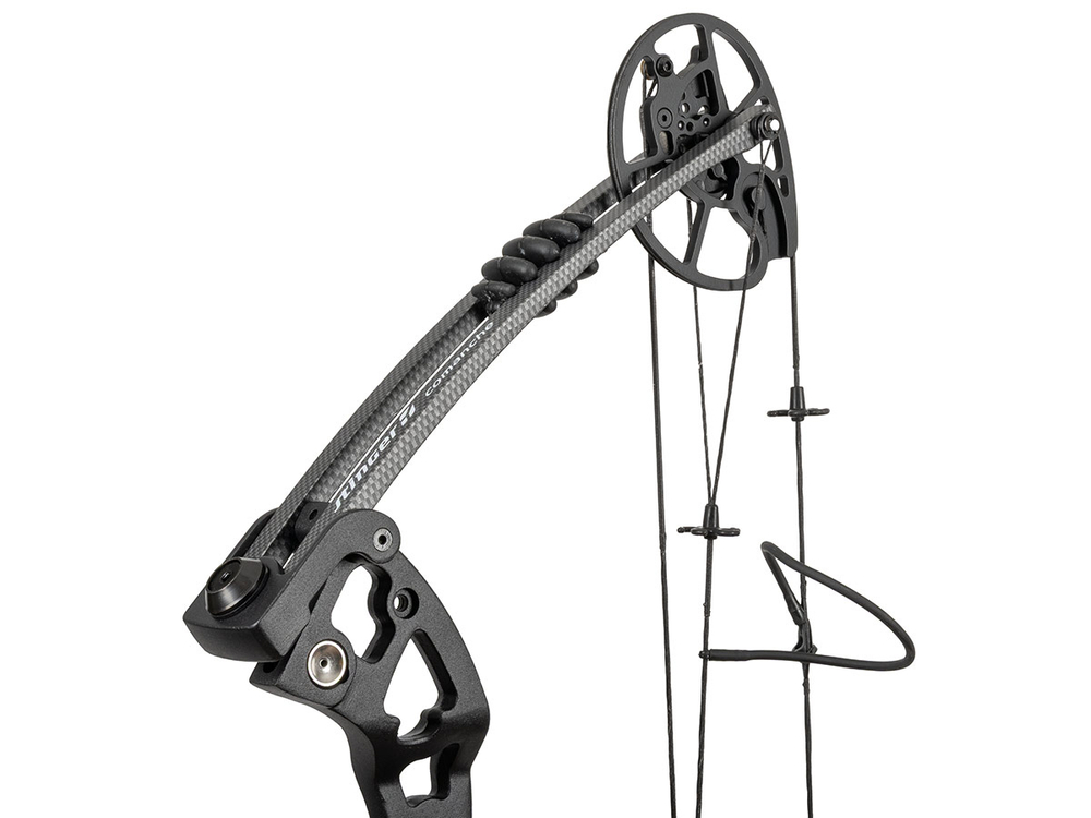 Лук блочный Stinger Comanche, 30-60 lbs/13,6-27,2 кг, алюминий, карбон (SG-BOW-M-60-BLK)