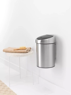 Brabantia - Контейнер для мусора Touch Bin 3л, черный / артикул   364440  / GTIN 8710755364440