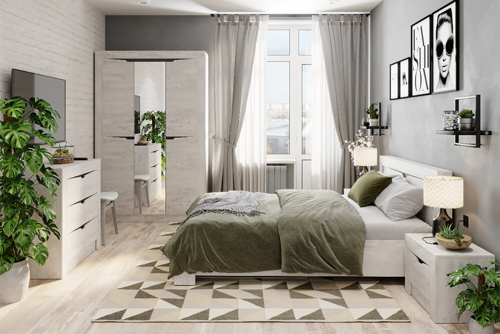 Шкаф для одежды и белья Леонардо