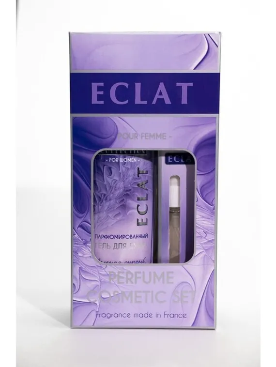 Подарочный набор женский Eclat for women, гель для душа 250 мл, парфюмерная вода 30 мл