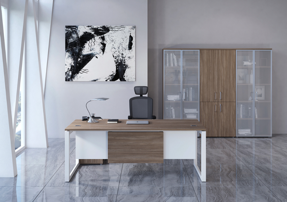 Стол для переговоров овальный O.SPRG-3 Onix Direct (Оникс Директ)