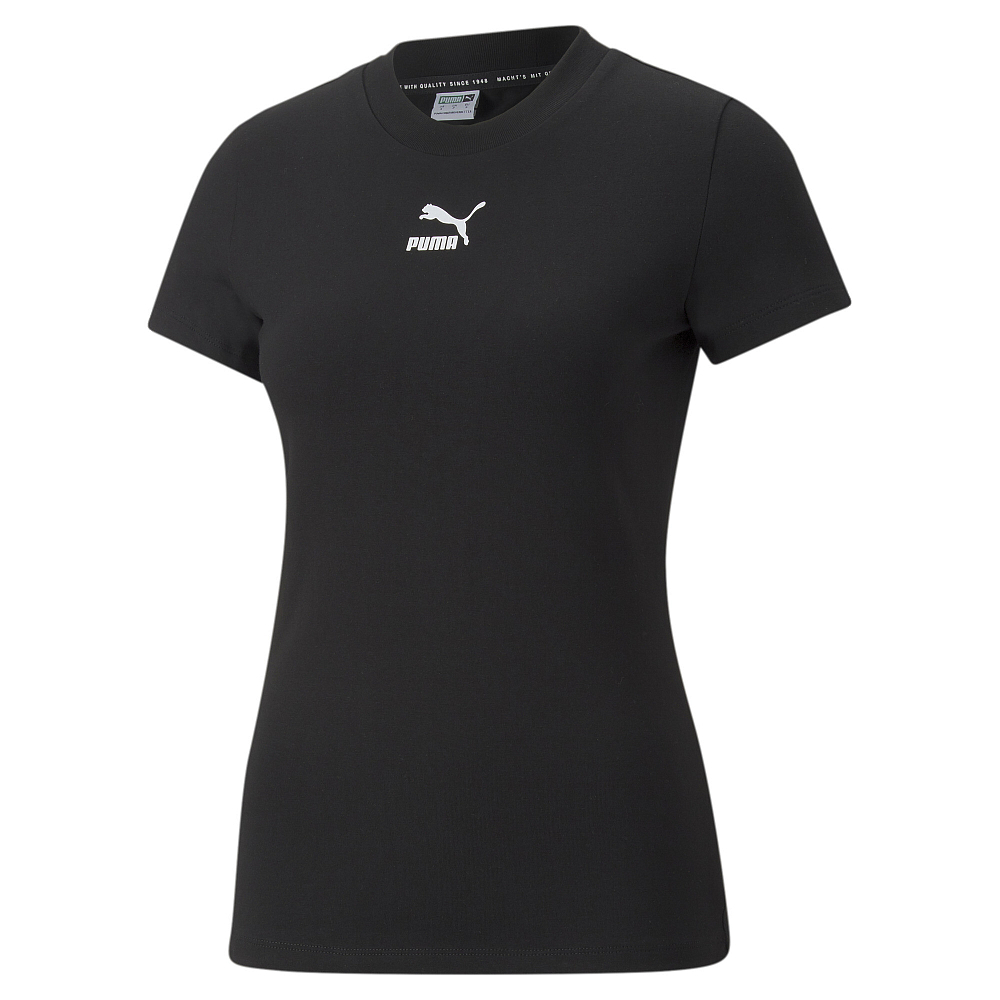 Женская футболка PUMA Classics Slim Tee