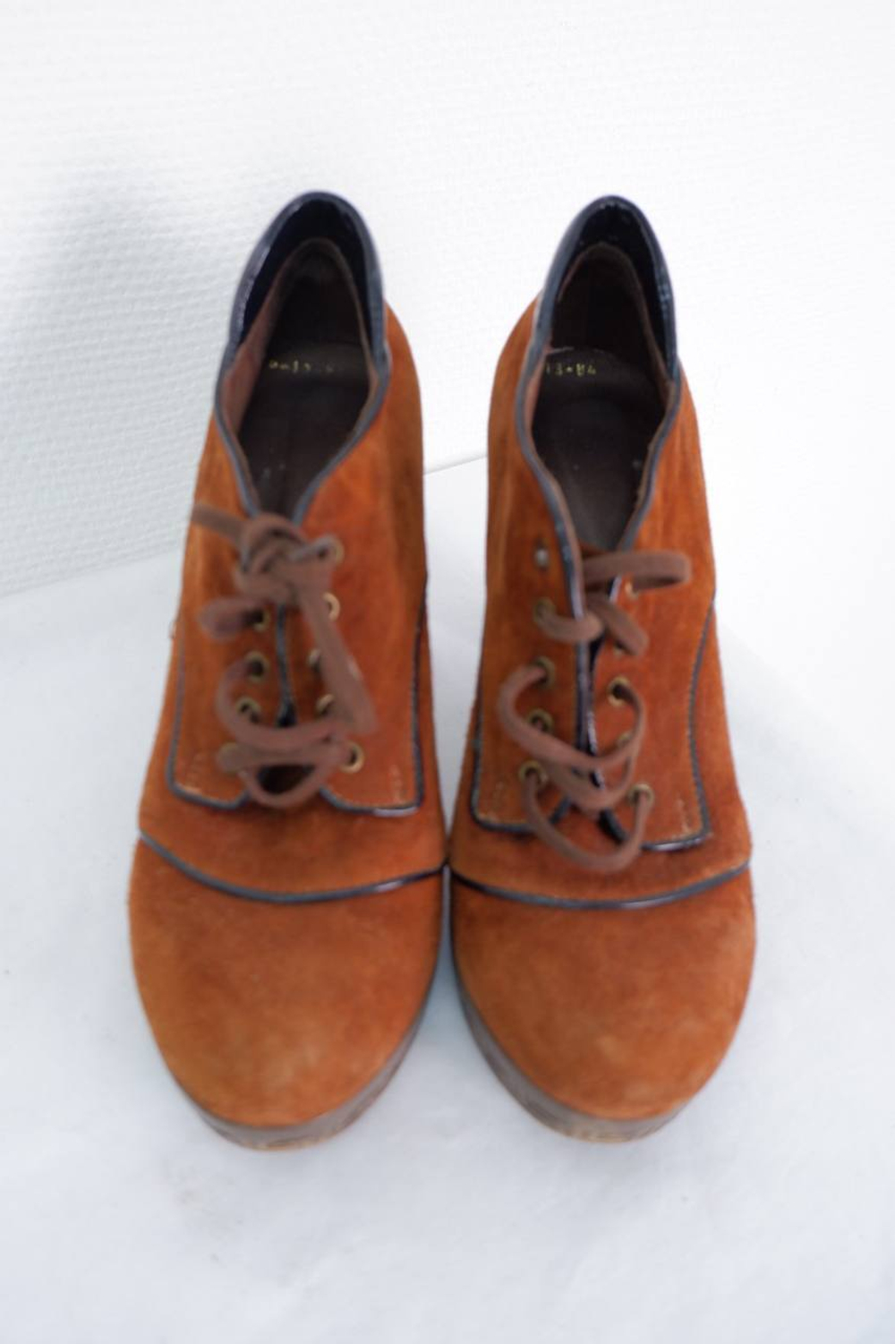 Полусапожки Sm замшевые стильные 39 размер