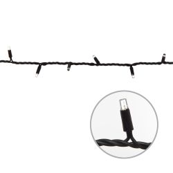 ULD-S1000-120-DBA BLUE IP67 Гирлянда светодиодная с контроллером. 10м. 120 светодиодов. Синий свет. Провод черный. ТМ Uniel